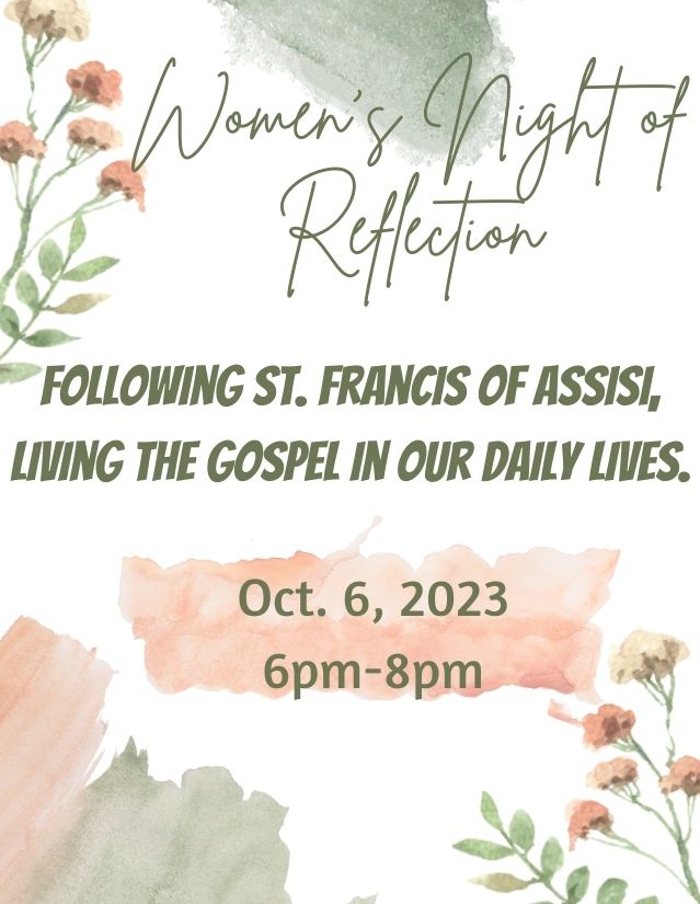Women’s Night of Reflection (10/6/22)