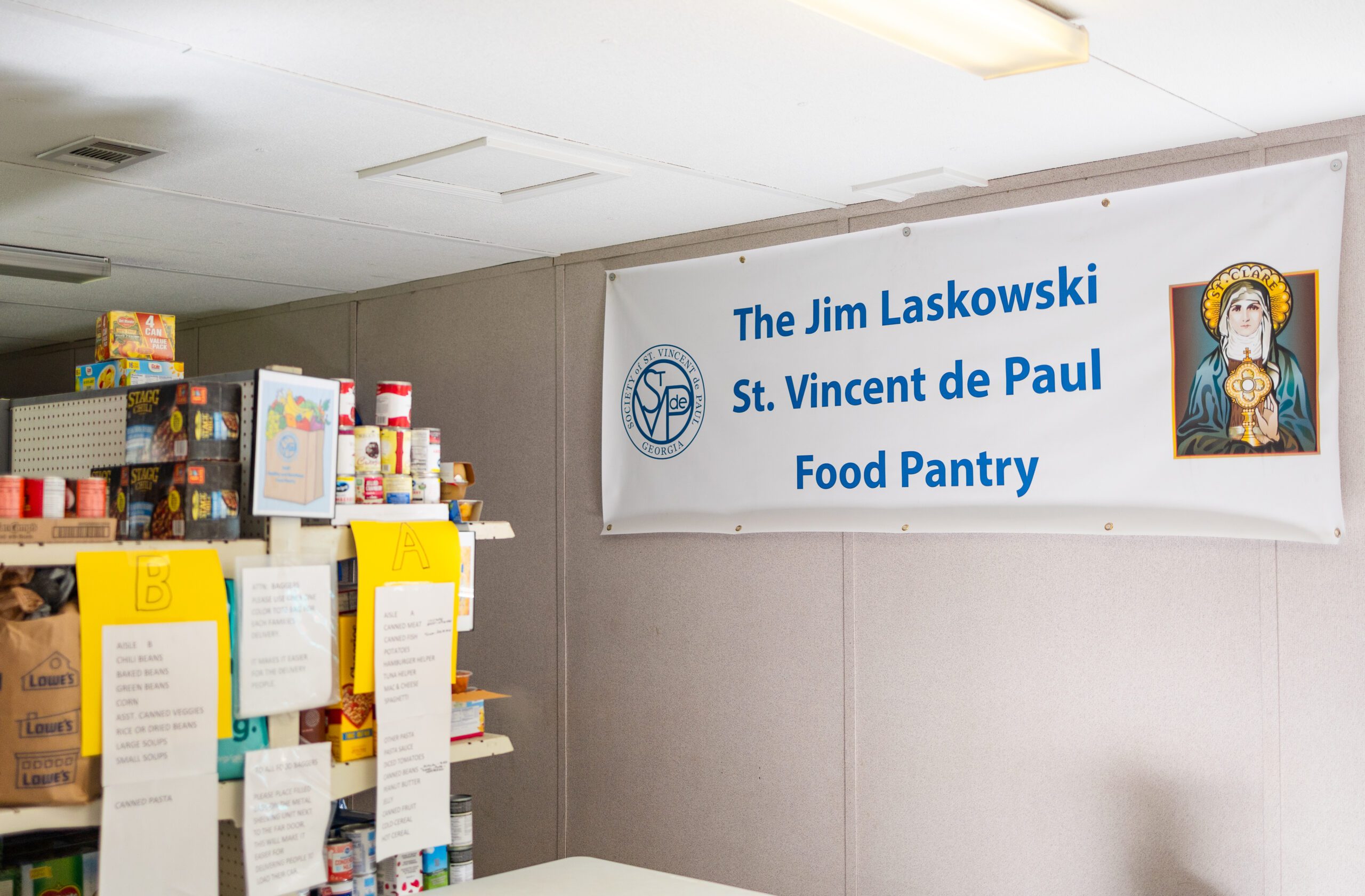 Urgent Need for Donations for SVdP Food Pantry