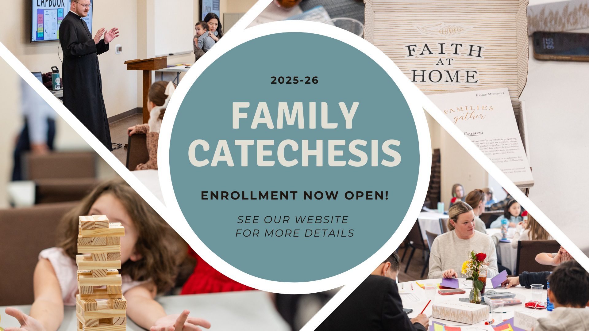 Open Enrollment for Family Catechesis 2025-26