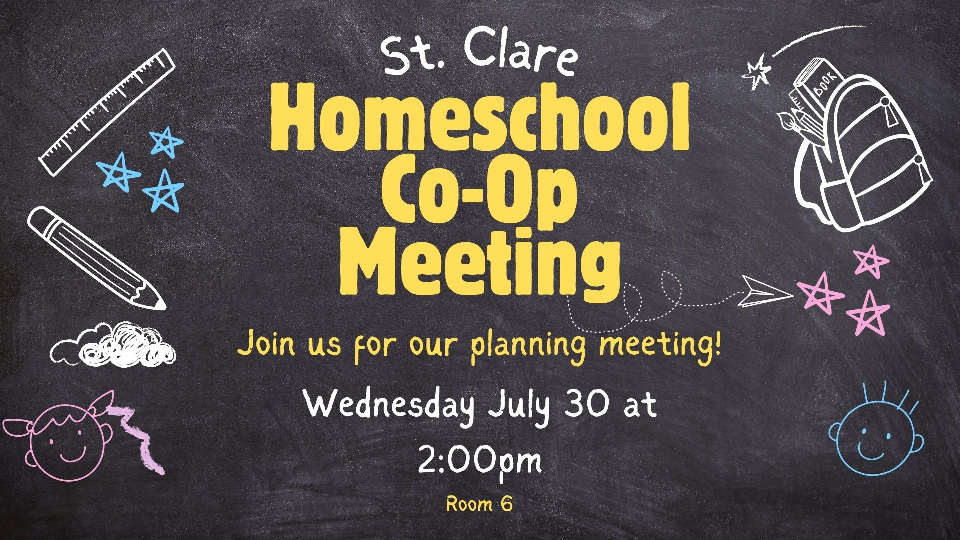 2025-2026 Homeschool Co-Op Planning Meeting