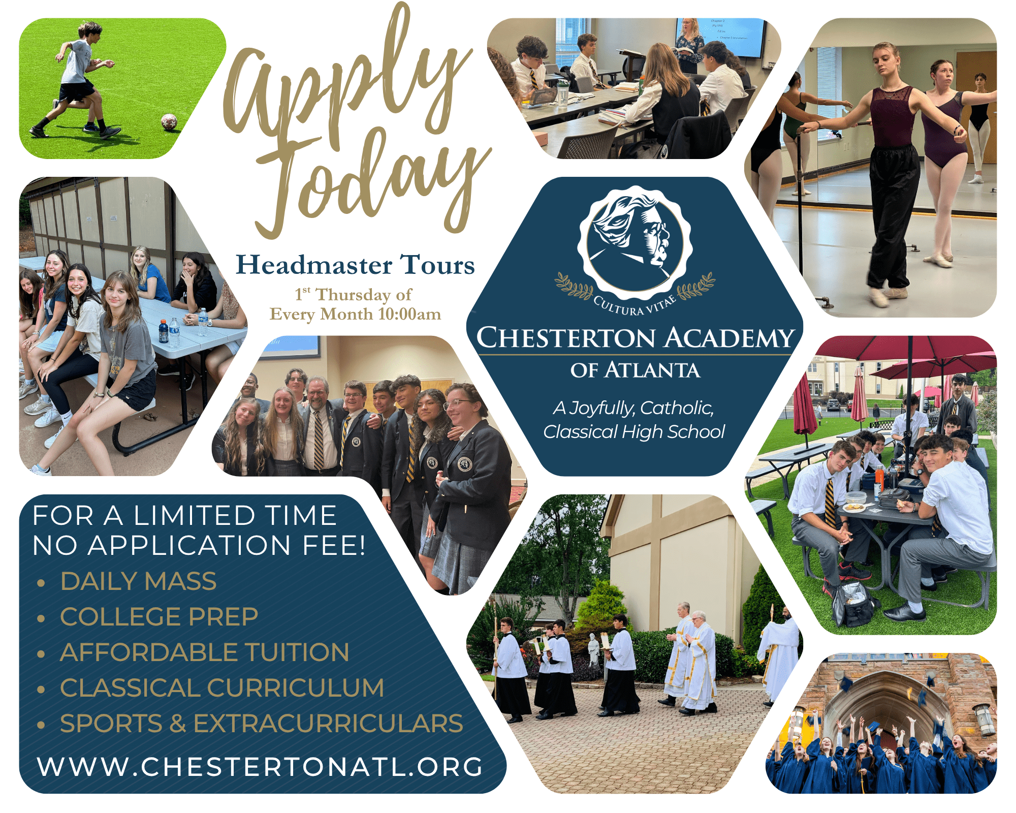 Chesterton Academy – Apply Today!